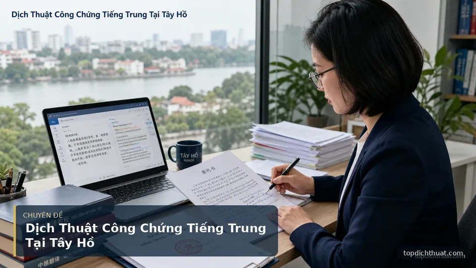 Dịch Thuật Công Chứng Tiếng Trung Tại Tây Hồ