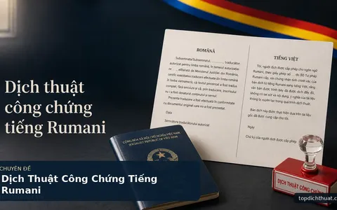 Dịch Thuật Công Chứng Tiếng Rumani