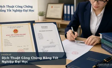 Dịch Thuật Công Chứng Bằng Tốt Nghiệp Đại Học