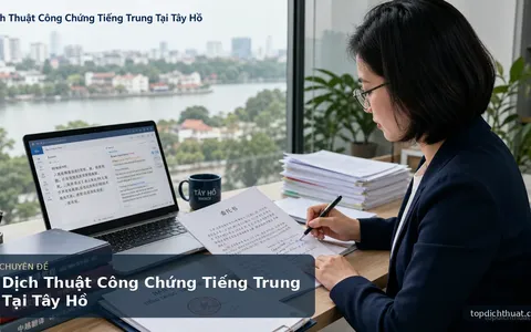 Dịch Thuật Công Chứng Tiếng Trung Tại Tây Hồ