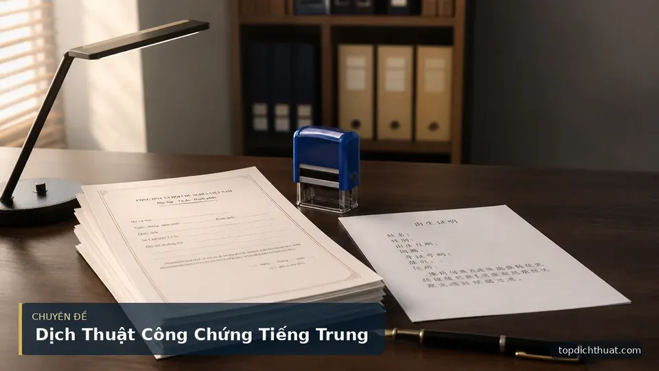 Dịch Thuật Công Chứng Tiếng Trung