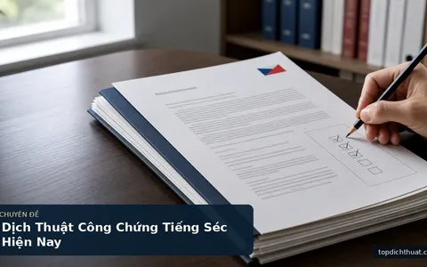 Dịch Thuật Công Chứng Tiếng Séc Hiện Nay