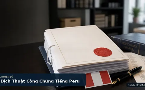 Dịch Thuật Công Chứng Tiếng Peru