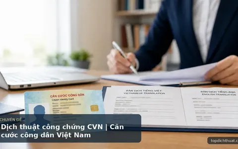 Dịch thuật công chứng CVN | Căn cước công dân Việt Nam