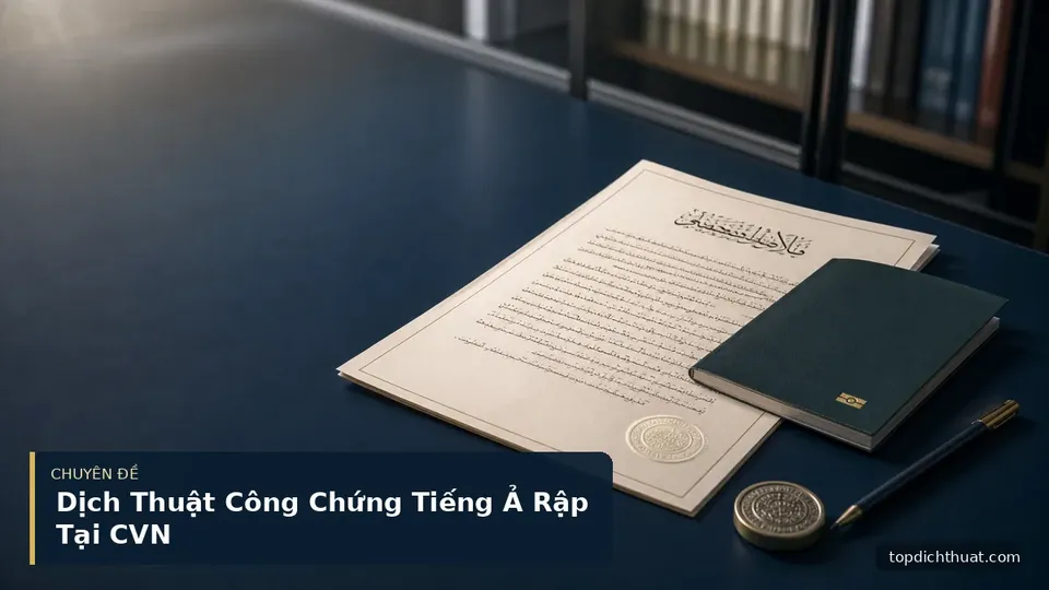 Dịch Thuật Công Chứng Tiếng Ả Rập Tại CVN