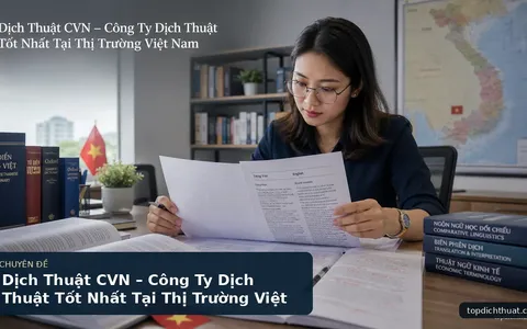 Dịch Thuật CVN – Công Ty Dịch Thuật Tốt Nhất Tại Thị Trường Việt Nam