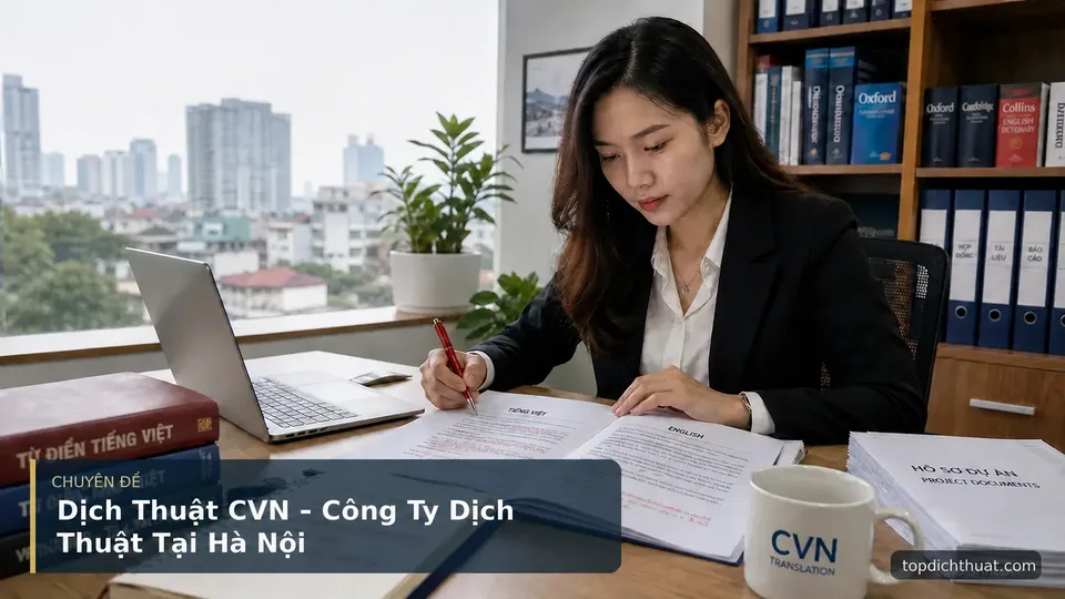 Dịch Thuật CVN – Công Ty Dịch Thuật Tại Hà Nội
