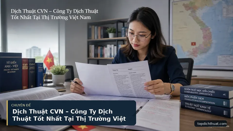 Dịch Thuật CVN – Công Ty Dịch Thuật Tốt Nhất Tại Thị Trường Việt Nam