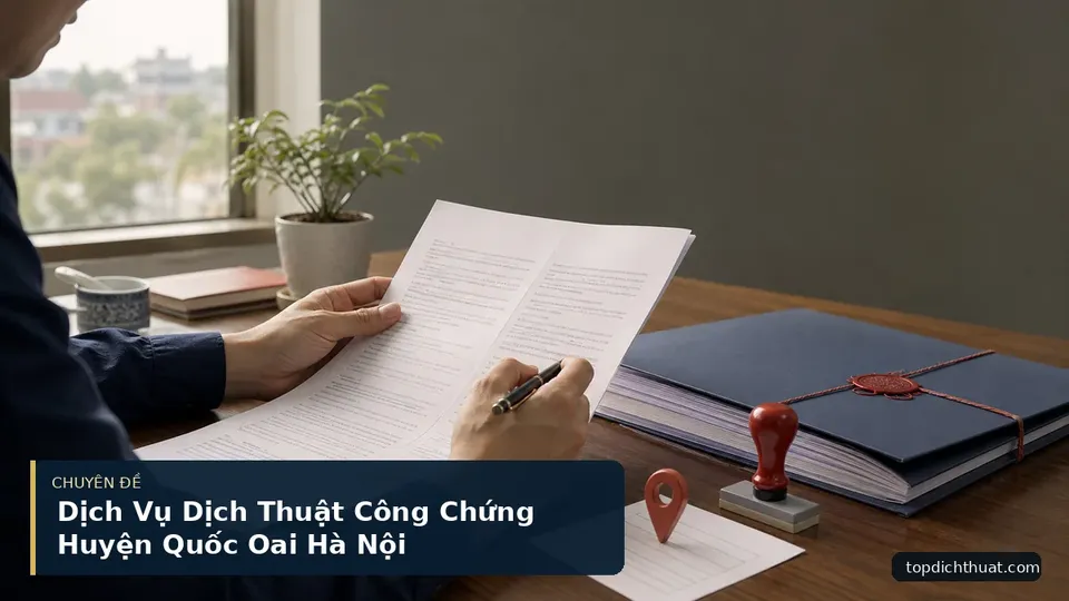 Dịch Vụ Dịch Thuật Công Chứng Huyện Quốc Oai Hà Nội