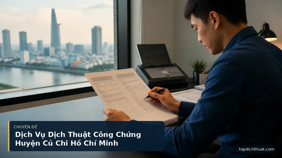 Dịch Vụ Dịch Thuật Công Chứng Huyện Củ Chi Hồ Chí Minh