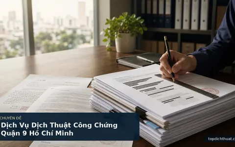 Dịch Vụ Dịch Thuật Công Chứng Quận 9 Hồ Chí Minh
