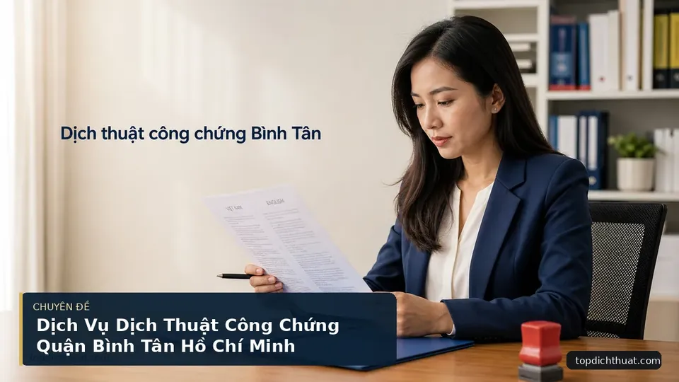 Dịch Vụ Dịch Thuật Công Chứng Quận Bình Tân Hồ Chí Minh