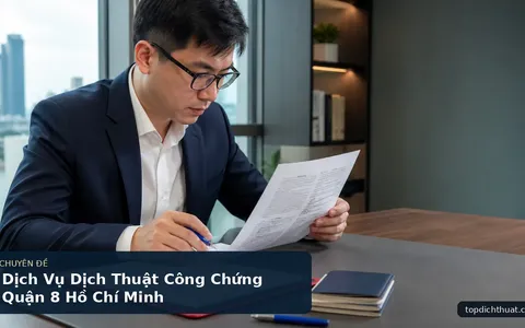 Dịch Vụ Dịch Thuật Công Chứng Quận 8 Hồ Chí Minh