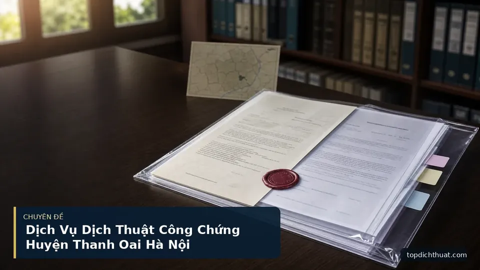 Dịch Vụ Dịch Thuật Công Chứng Huyện Thanh Oai Hà Nội
