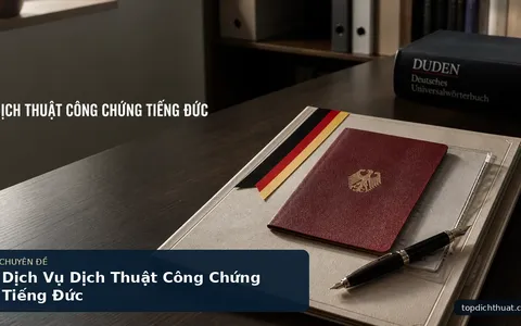 Dịch Vụ Dịch Thuật Công Chứng Tiếng Đức