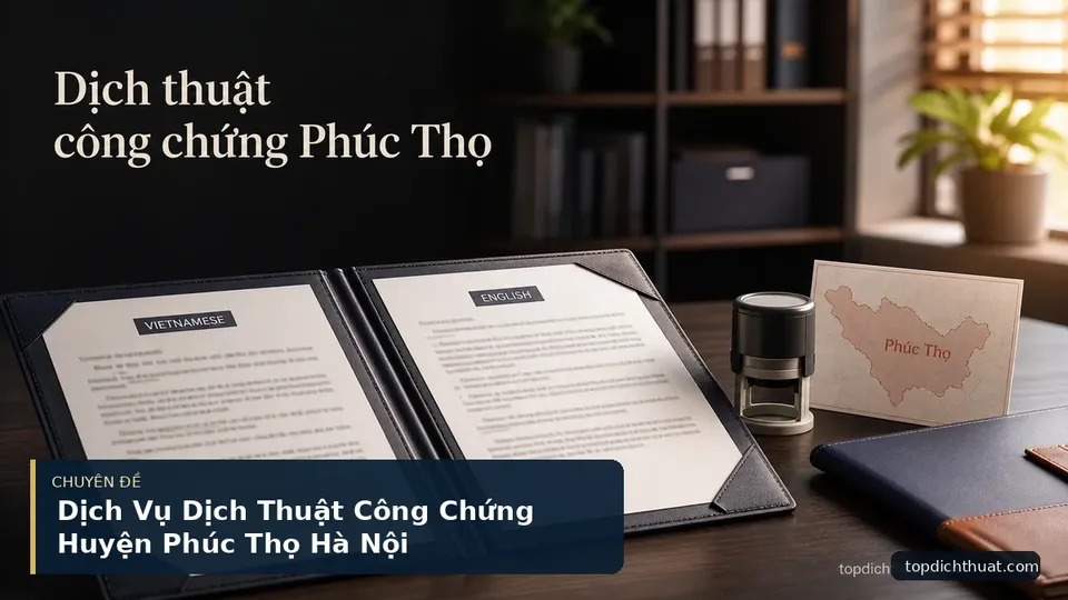 Dịch Vụ Dịch Thuật Công Chứng Huyện Phúc Thọ Hà Nội
