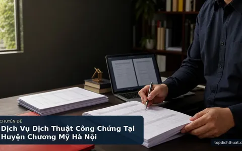 Dịch Vụ Dịch Thuật Công Chứng Tại Huyện Chương Mỹ Hà Nội