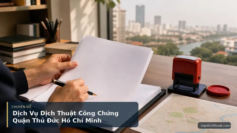 Dịch Vụ Dịch Thuật Công Chứng Quận Thủ Đức Hồ Chí Minh