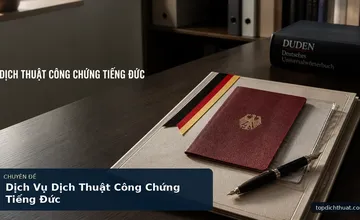 Dịch Vụ Dịch Thuật Công Chứng Tiếng Đức