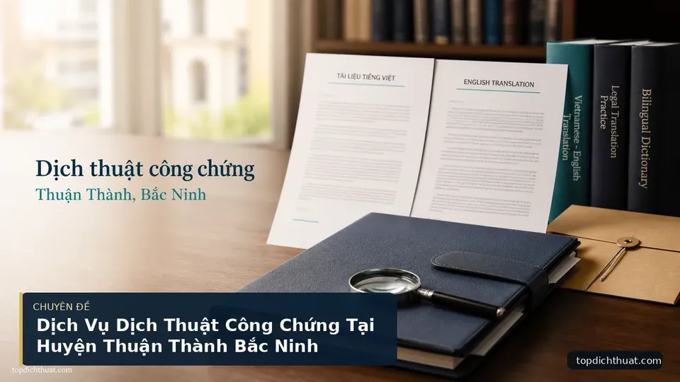 Dịch Vụ Dịch Thuật Công Chứng Tại Huyện Thuận Thành Bắc Ninh