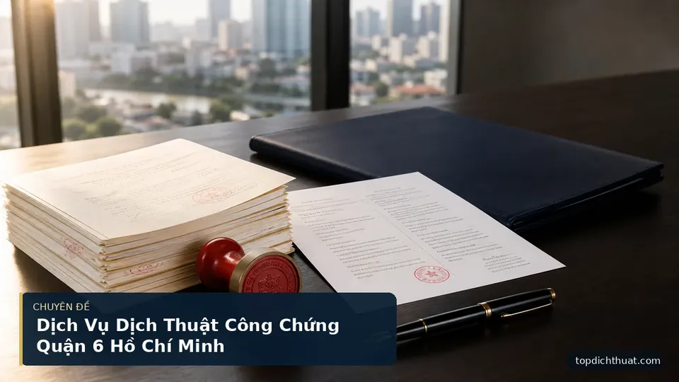 Dịch Vụ Dịch Thuật Công Chứng Quận 6 Hồ Chí Minh