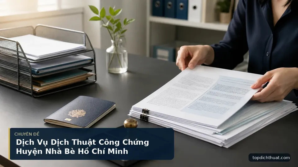 Dịch Vụ Dịch Thuật Công Chứng Huyện Nhà Bè Hồ Chí Minh