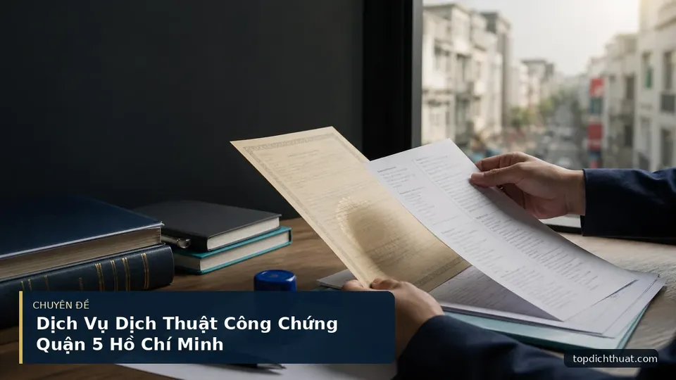 Dịch Vụ Dịch Thuật Công Chứng Quận 5 Hồ Chí Minh