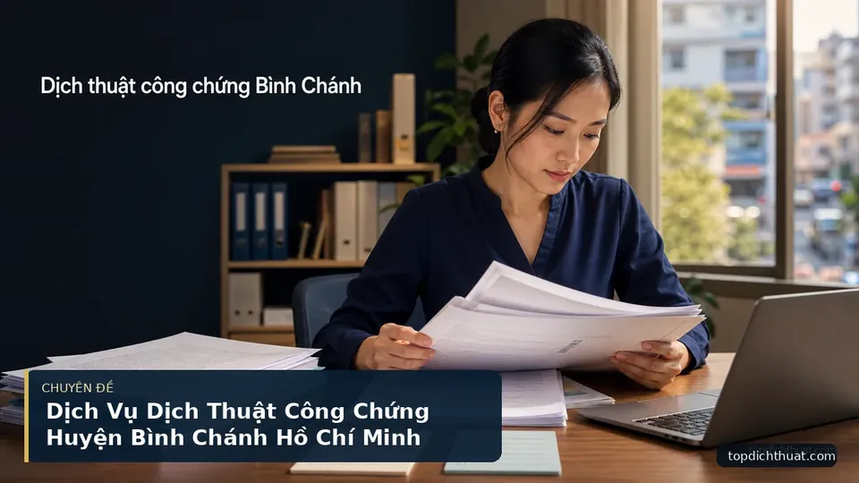 Dịch Vụ Dịch Thuật Công Chứng Huyện Bình Chánh Hồ Chí Minh