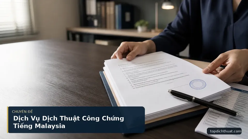 Dịch Vụ Dịch Thuật Công Chứng Tiếng Malaysia