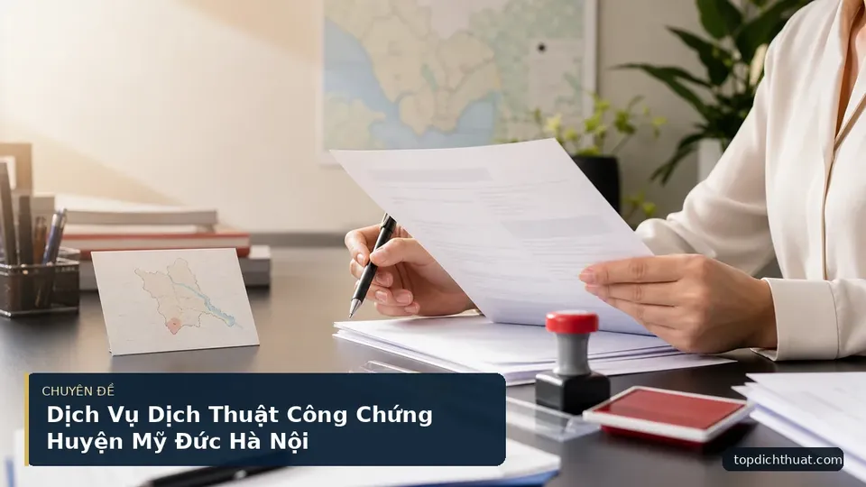 Dịch Vụ Dịch Thuật Công Chứng Huyện Mỹ Đức Hà Nội