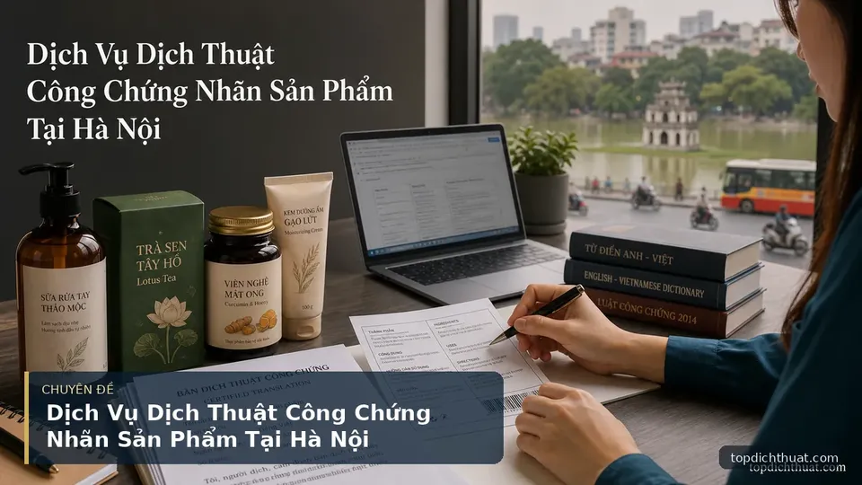 Dịch Vụ Dịch Thuật Công Chứng Nhãn Sản Phẩm Tại Hà Nội