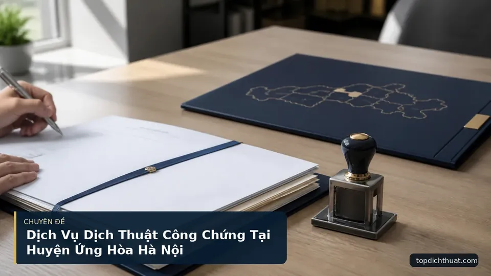 Dịch Vụ Dịch Thuật Công Chứng Tại Huyện Ứng Hòa Hà Nội