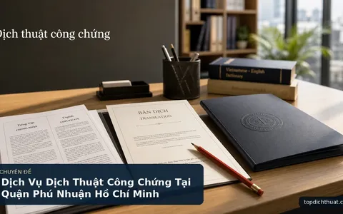 Dịch Vụ Dịch Thuật Công Chứng Tại Quận Phú Nhuận Hồ Chí Minh