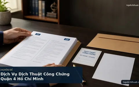 Dịch Vụ Dịch Thuật Công Chứng Quận 4 Hồ Chí Minh