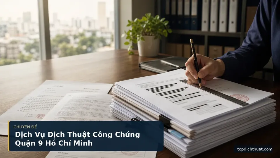 Dịch Vụ Dịch Thuật Công Chứng Quận 9 Hồ Chí Minh