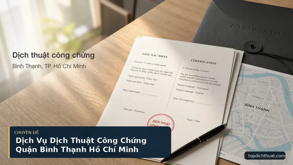 Dịch Vụ Dịch Thuật Công Chứng Quận Bình Thạnh Hồ Chí Minh