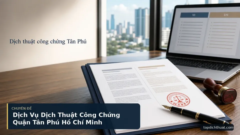 Dịch Vụ Dịch Thuật Công Chứng Quận Tân Phú Hồ Chí Minh
