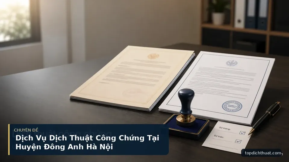 Dịch Vụ Dịch Thuật Công Chứng Tại Huyện Đông Anh Hà Nội
