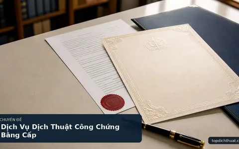 Dịch Vụ Dịch Thuật Công Chứng Bằng Cấp