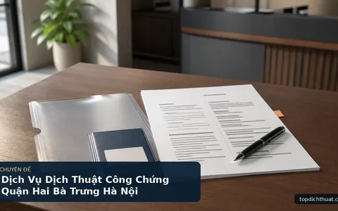 Dịch Vụ Dịch Thuật Công Chứng Quận Hai Bà Trưng Hà Nội