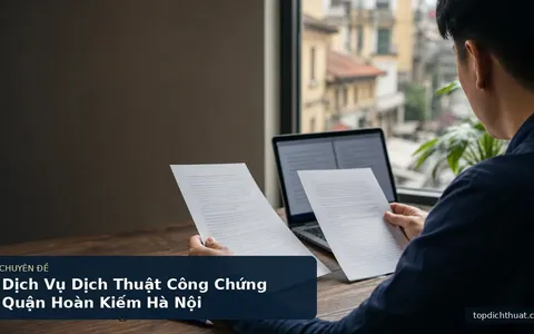 Dịch Vụ Dịch Thuật Công Chứng Quận Hoàn Kiếm Hà Nội