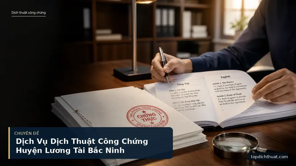 Dịch Vụ Dịch Thuật Công Chứng Huyện Lương Tài Bắc Ninh