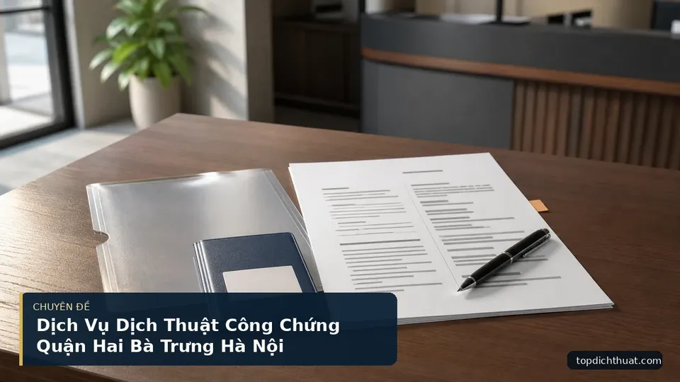 Dịch Vụ Dịch Thuật Công Chứng Quận Hai Bà Trưng Hà Nội