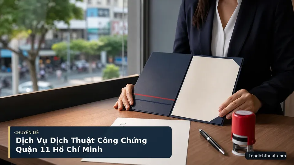 Dịch Vụ Dịch Thuật Công Chứng Quận 11 Hồ Chí Minh