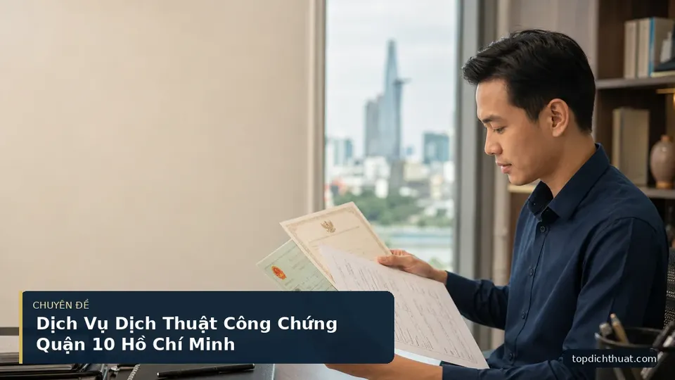 Dịch Vụ Dịch Thuật Công Chứng Quận 10 Hồ Chí Minh