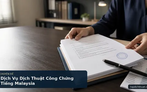 Dịch Vụ Dịch Thuật Công Chứng Tiếng Malaysia