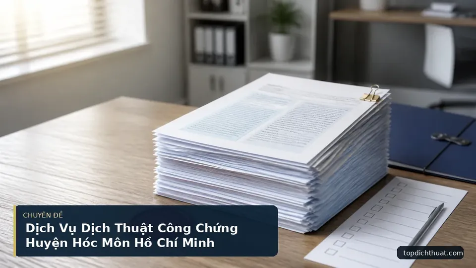 Dịch Vụ Dịch Thuật Công Chứng Huyện Hóc Môn Hồ Chí Minh