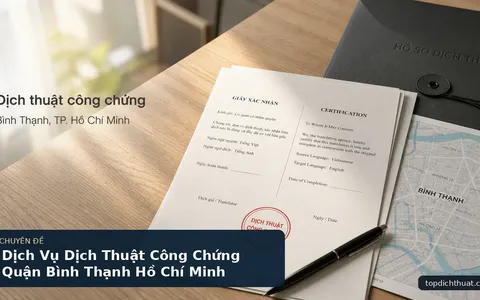 Dịch Vụ Dịch Thuật Công Chứng Quận Bình Thạnh Hồ Chí Minh