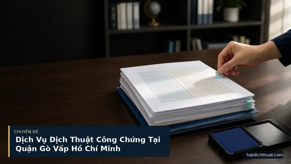 Dịch Vụ Dịch Thuật Công Chứng Tại Quận Gò Vấp Hồ Chí Minh