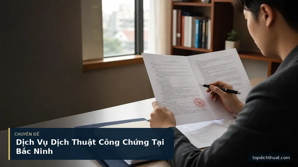 Dịch Vụ Dịch Thuật Công Chứng Tại Bắc Ninh